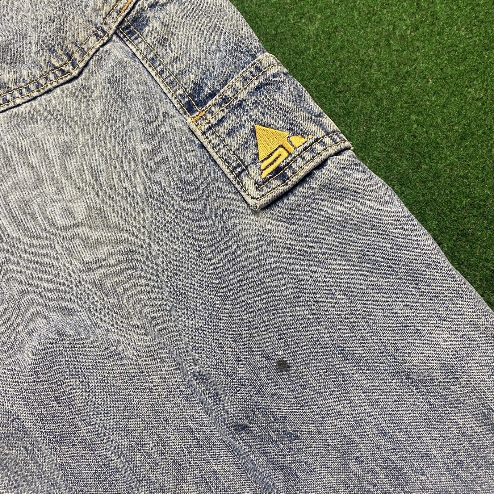 Vintage Levis Silvertab Jeans Mens 34 Blue Denim 90S BAGGY Wide Leg FITS 34×33