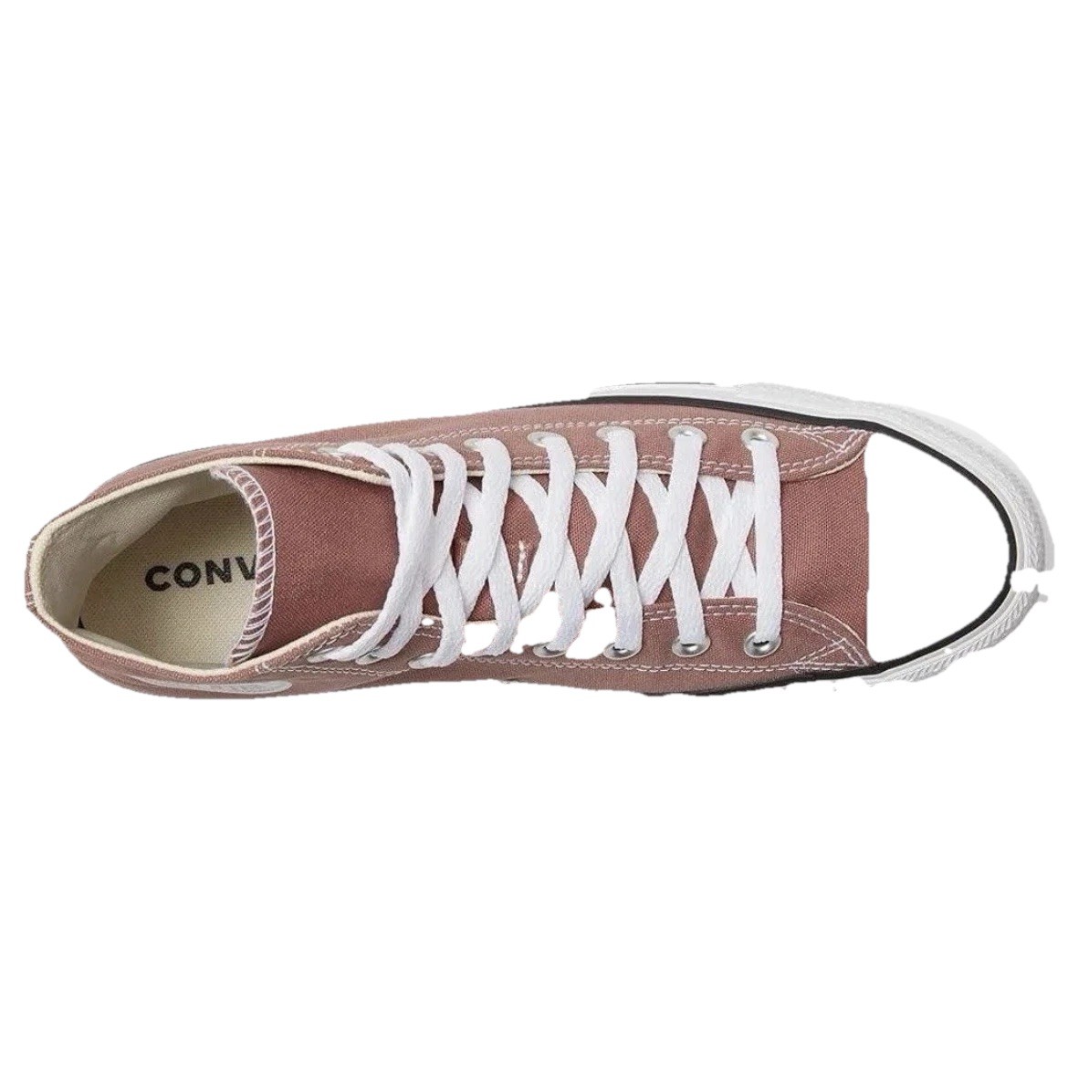 Converse Canvas CTAS HI Shoes Sneakers A10534F Light Saddle Pink Womens Size 8