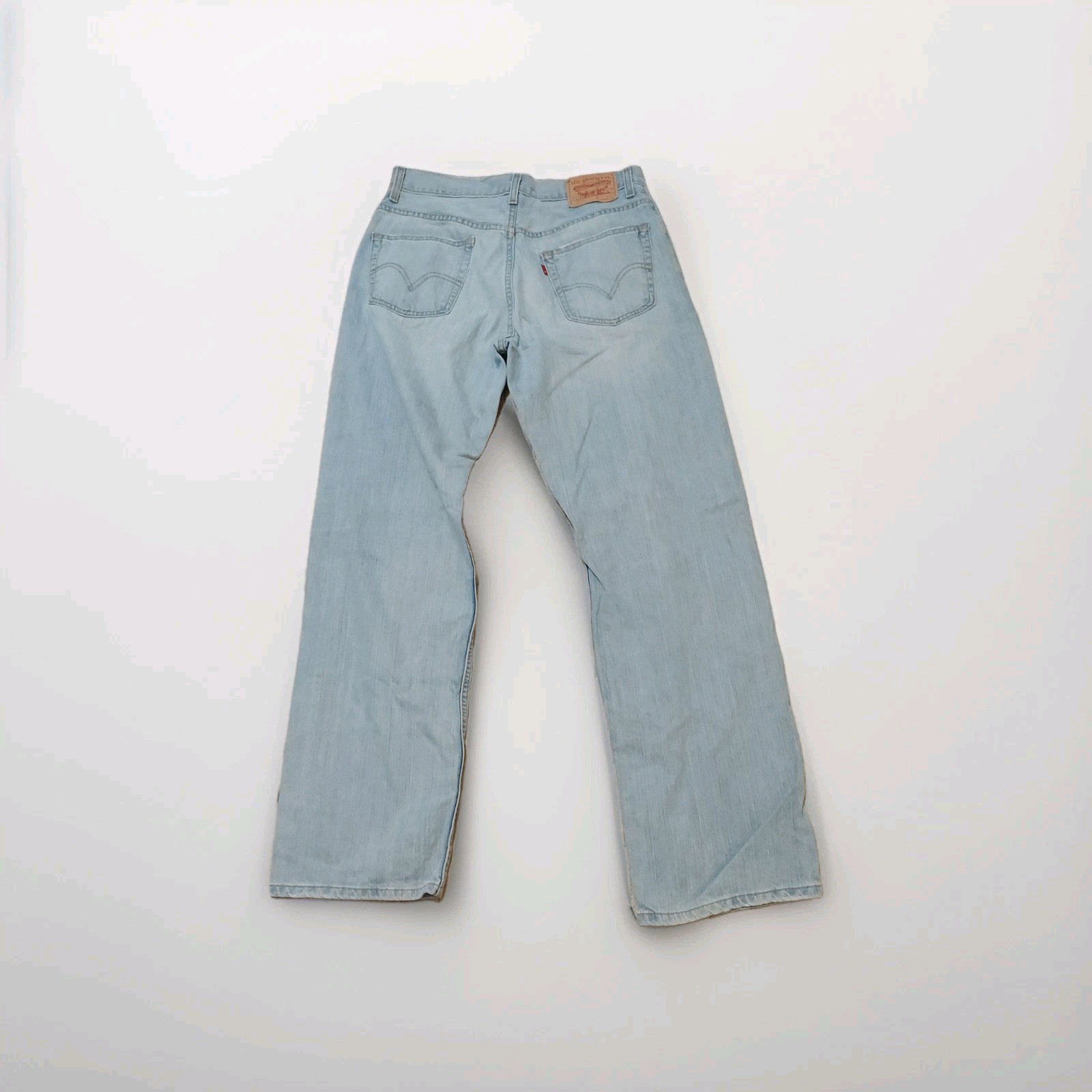 Levi’s 559 Jeans Mens 32×34 Blue Relaxed Straight Light Wash Denim Classic