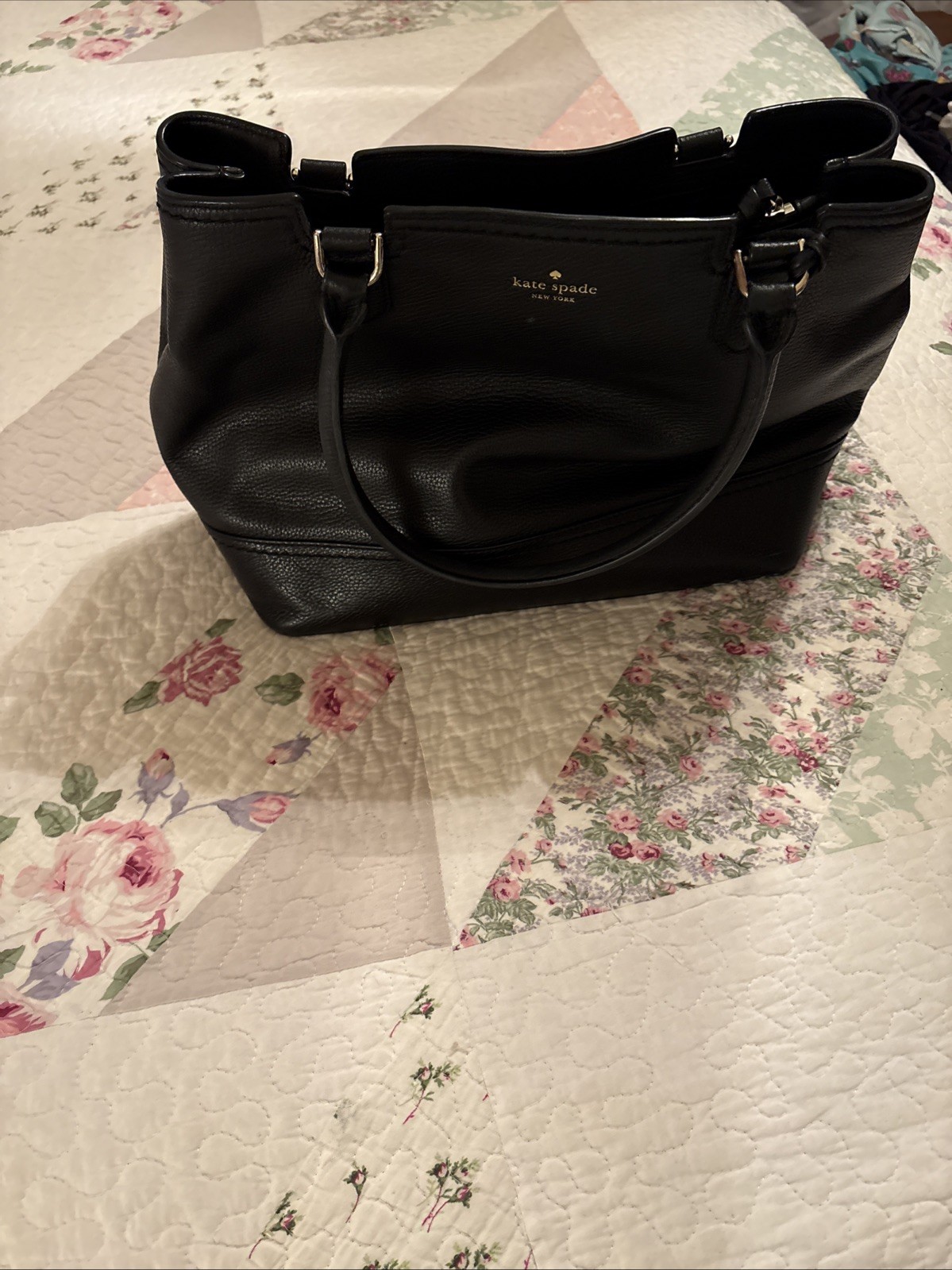 Kate Spade large Black Satchel Handbag