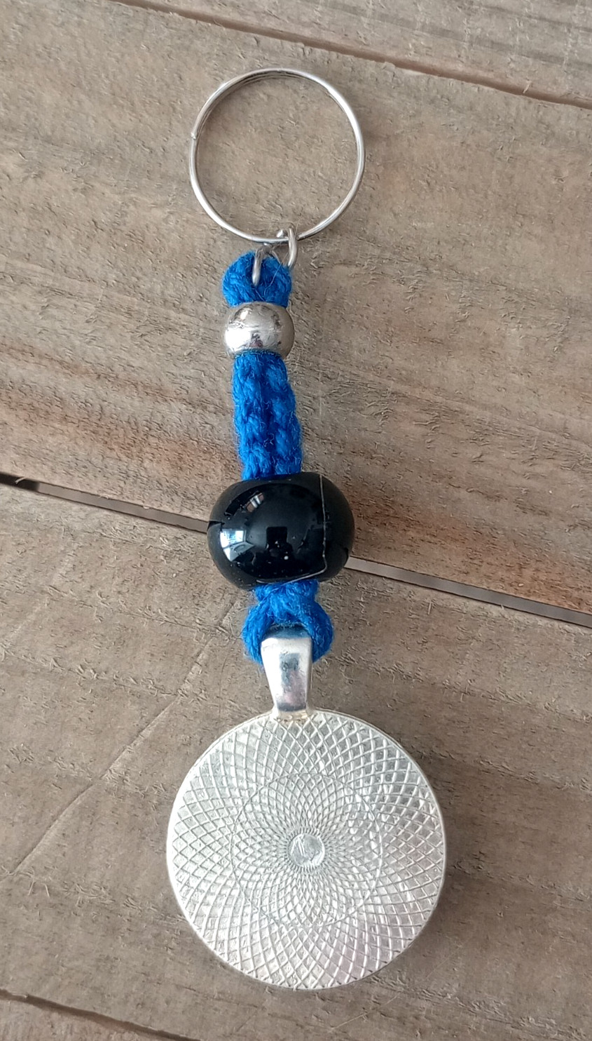 Handmade Crochet Lion King Charm Key Chain Key Ring USA