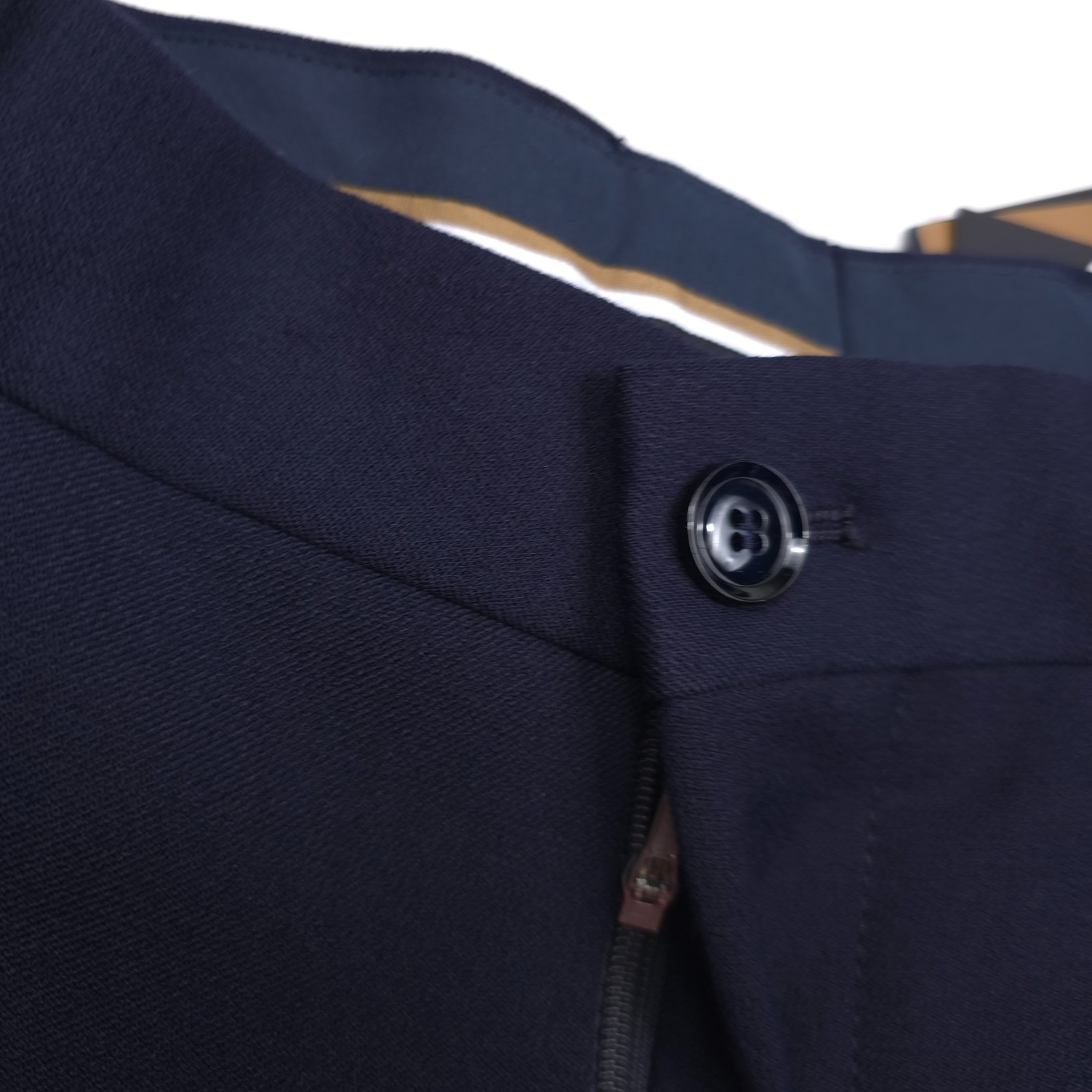 Hugo Boss Pepe-241 Cargo Pants Mens Size 30R Relaxed Fit Dark Blue