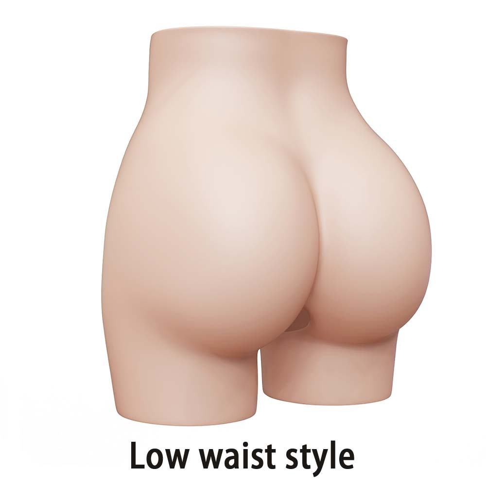 SilkEase Silicone Panty Plump Hip Open-Crotch Pants Butt Shapewear Crossdresser