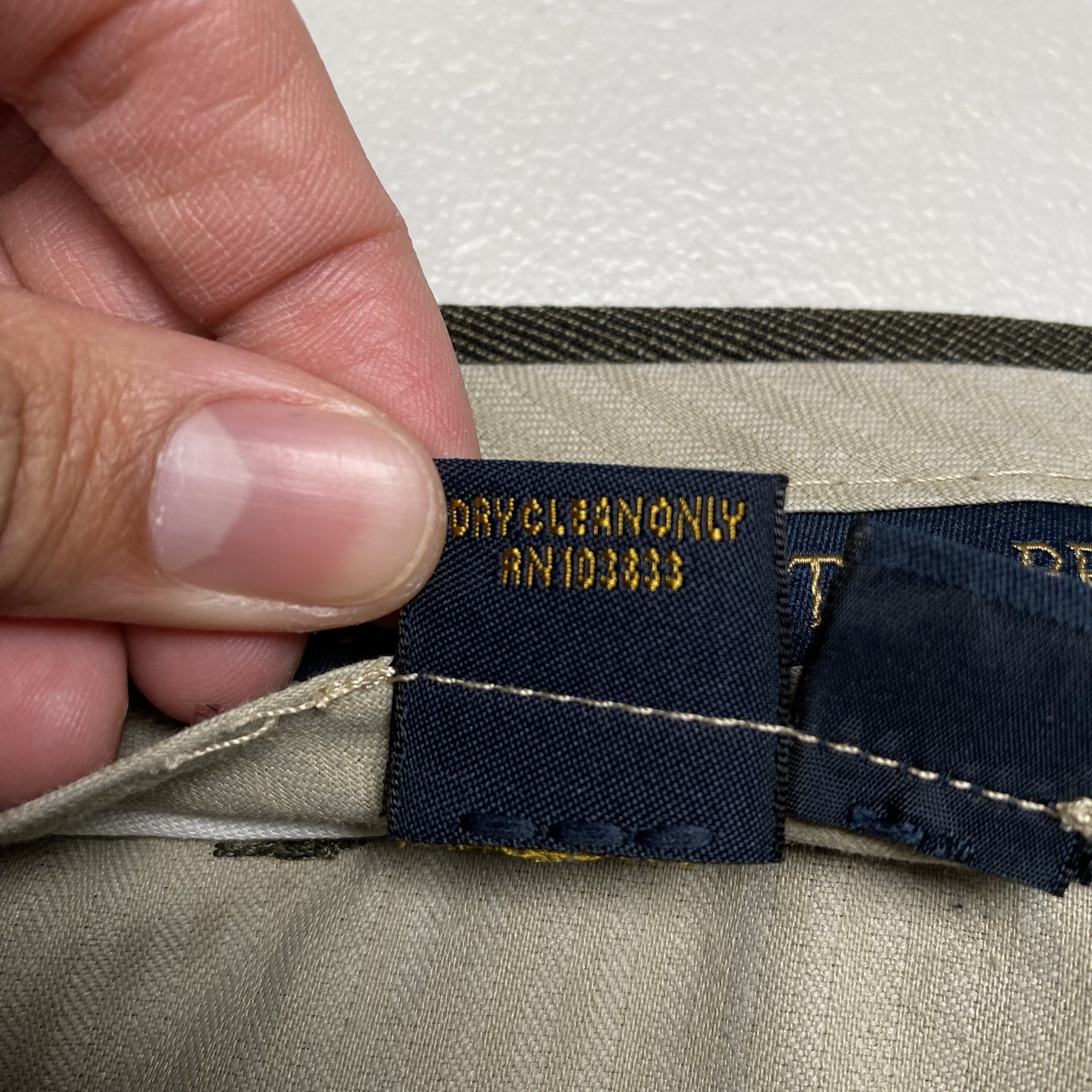 Beretta Whipcord Pants 40 (41×31.5 Cuffed) Wool Green Taupe Field Trousers