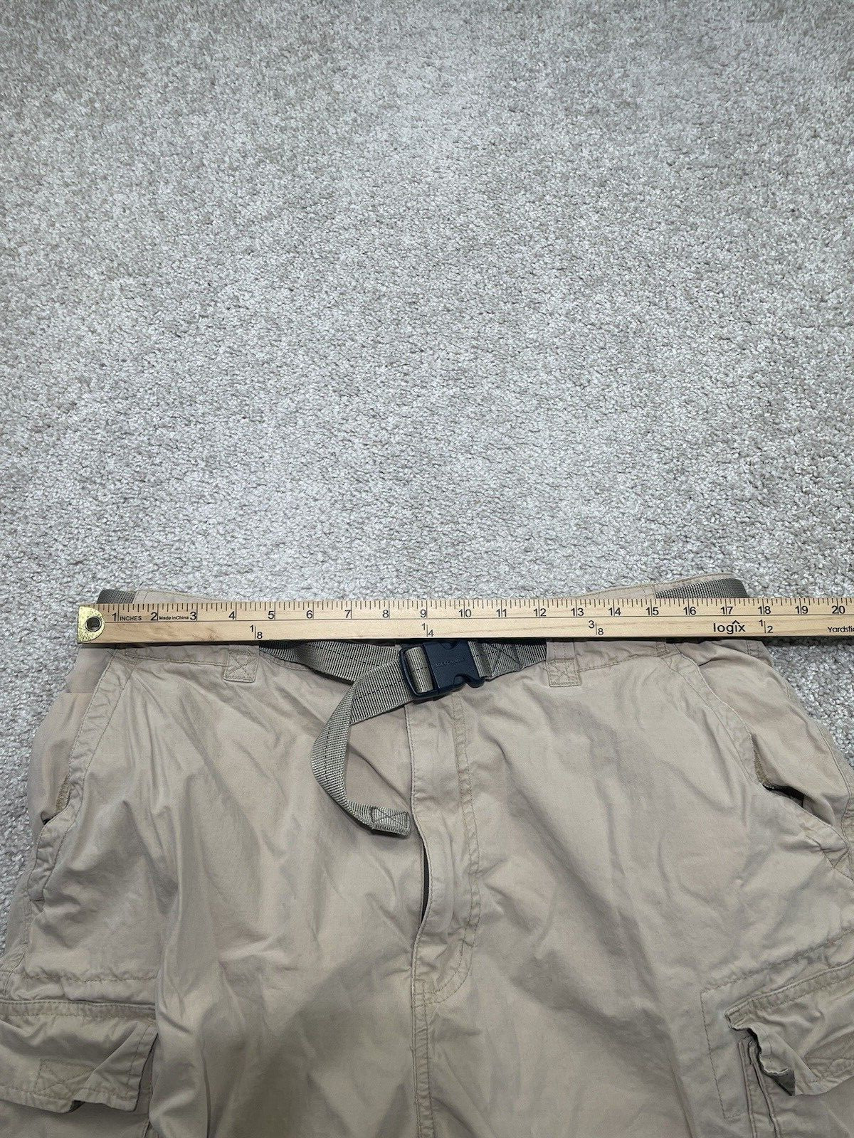 Y2K Abercrombie Fitch Cargo Pants XL 34X29 Paratrooper Baggy Gorpcore Grunge