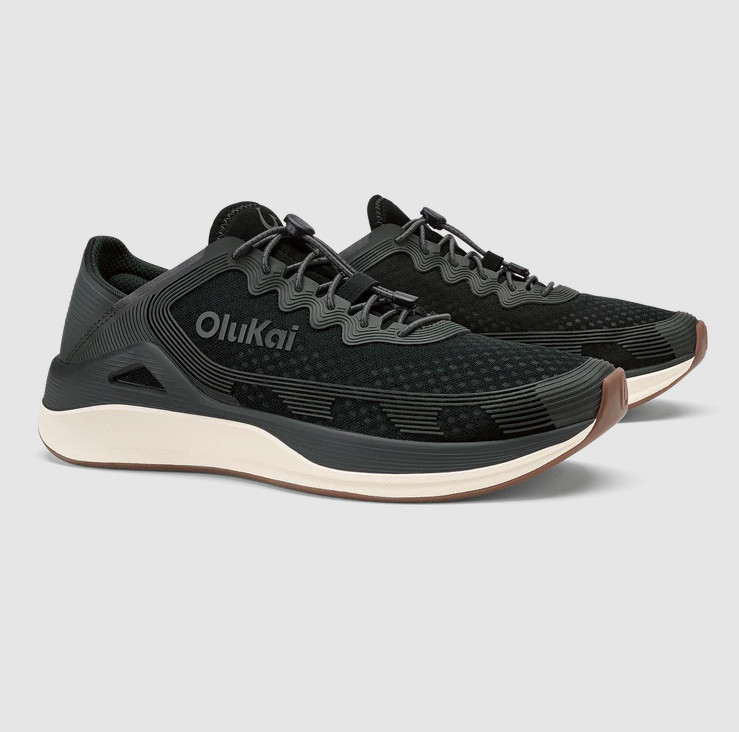 TOP SELLER OluKai Ahi Men’s Performance Marine Shoe Quick-Dry Fishing Black