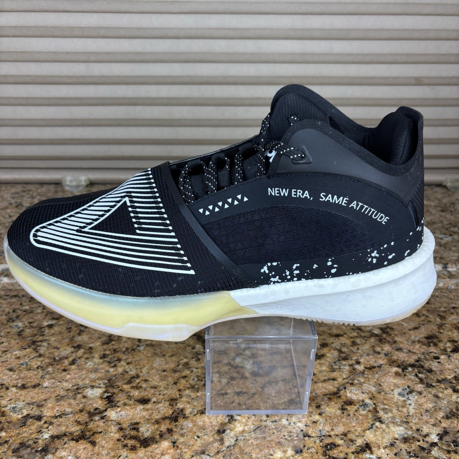 Peak Taichi Attitude Big Triangle Andrew Wiggins Black Soul Basketball Men Sz 12