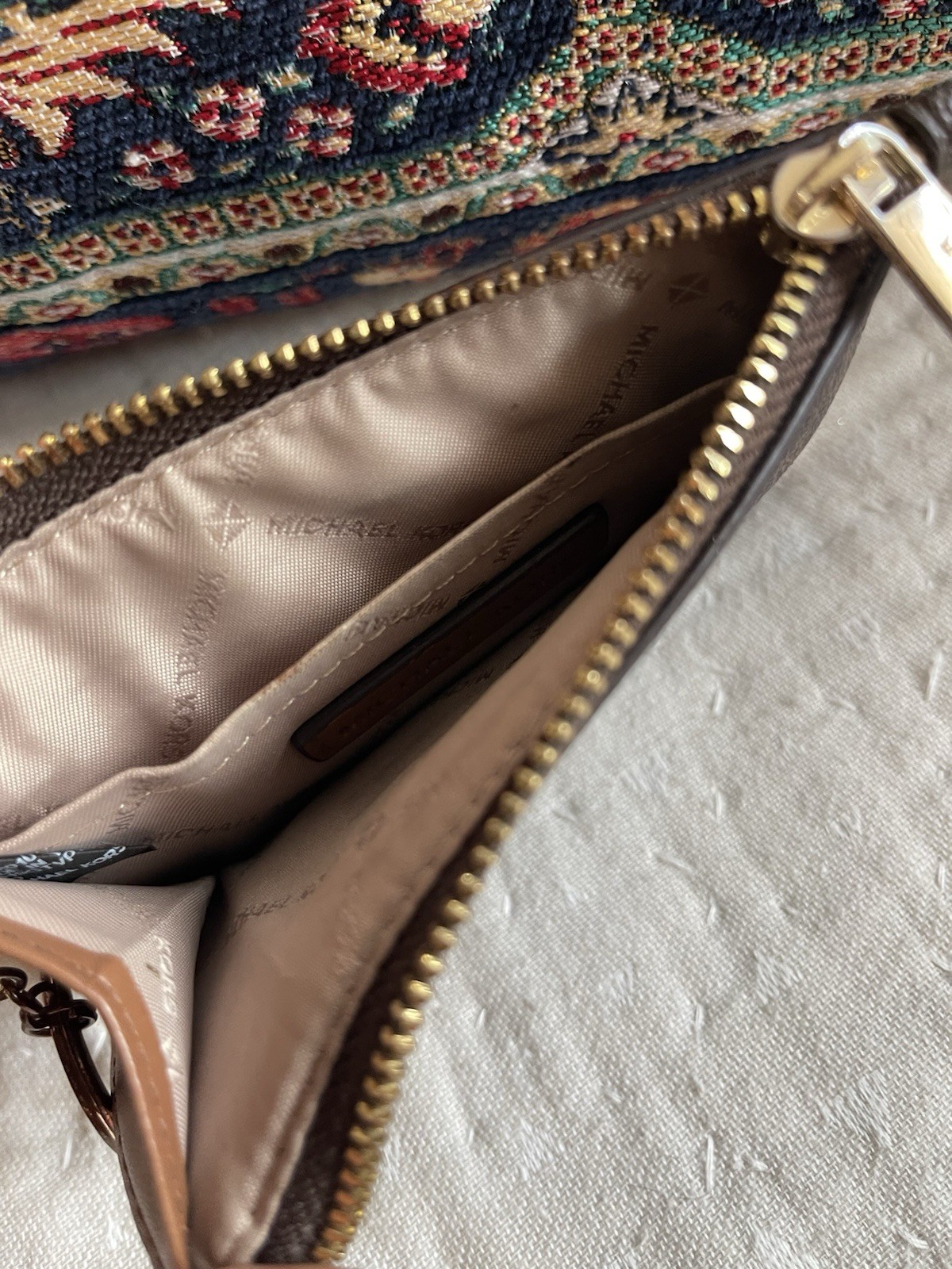 Michael Kors Jet Set Travel SM Coin Pouch – Brown