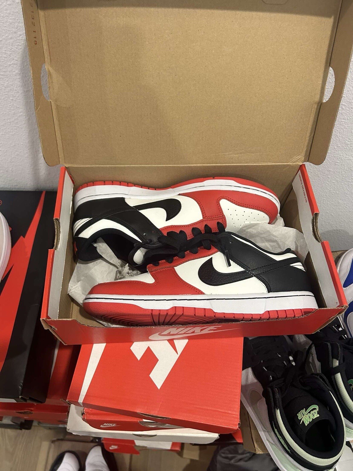 Size 10 – Nike Dunk Low EMB x NBA 75th Anniversary – Bulls 2021