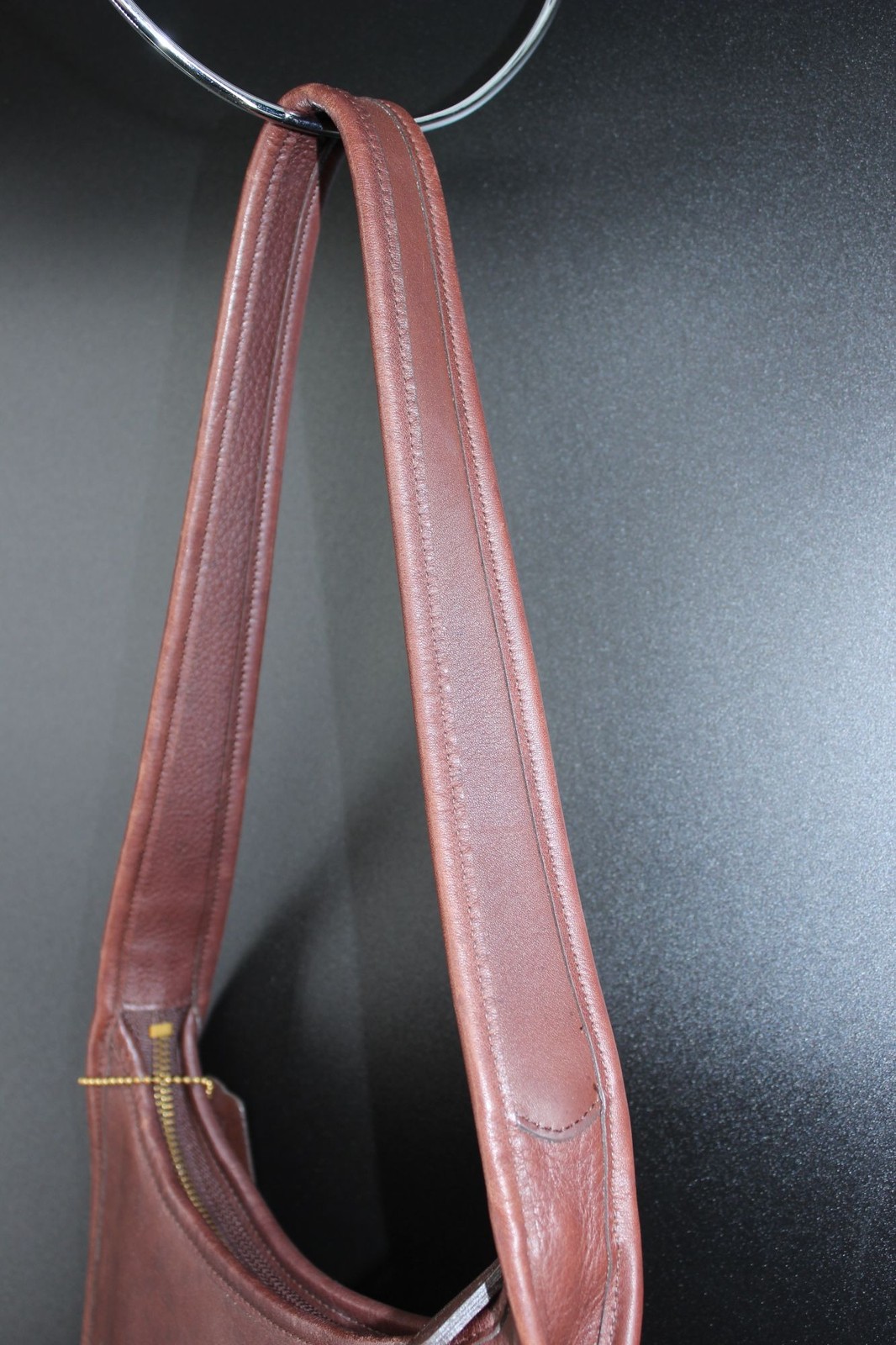 Vintage COACH 9020 Ergo Hobo Shoulder Bag Brown Leather Purse – Gently Used