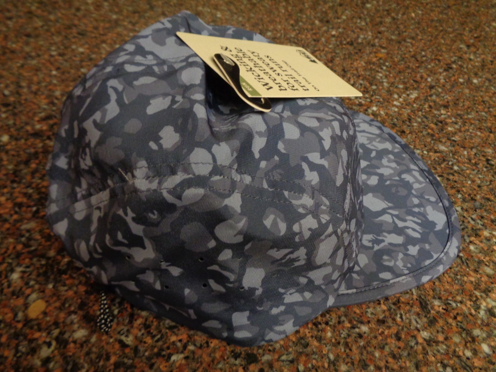 REI Co-Op On the Trail Hat Cap Running Hiking Geyser Blue UPF 50+ Unisex OS NWT