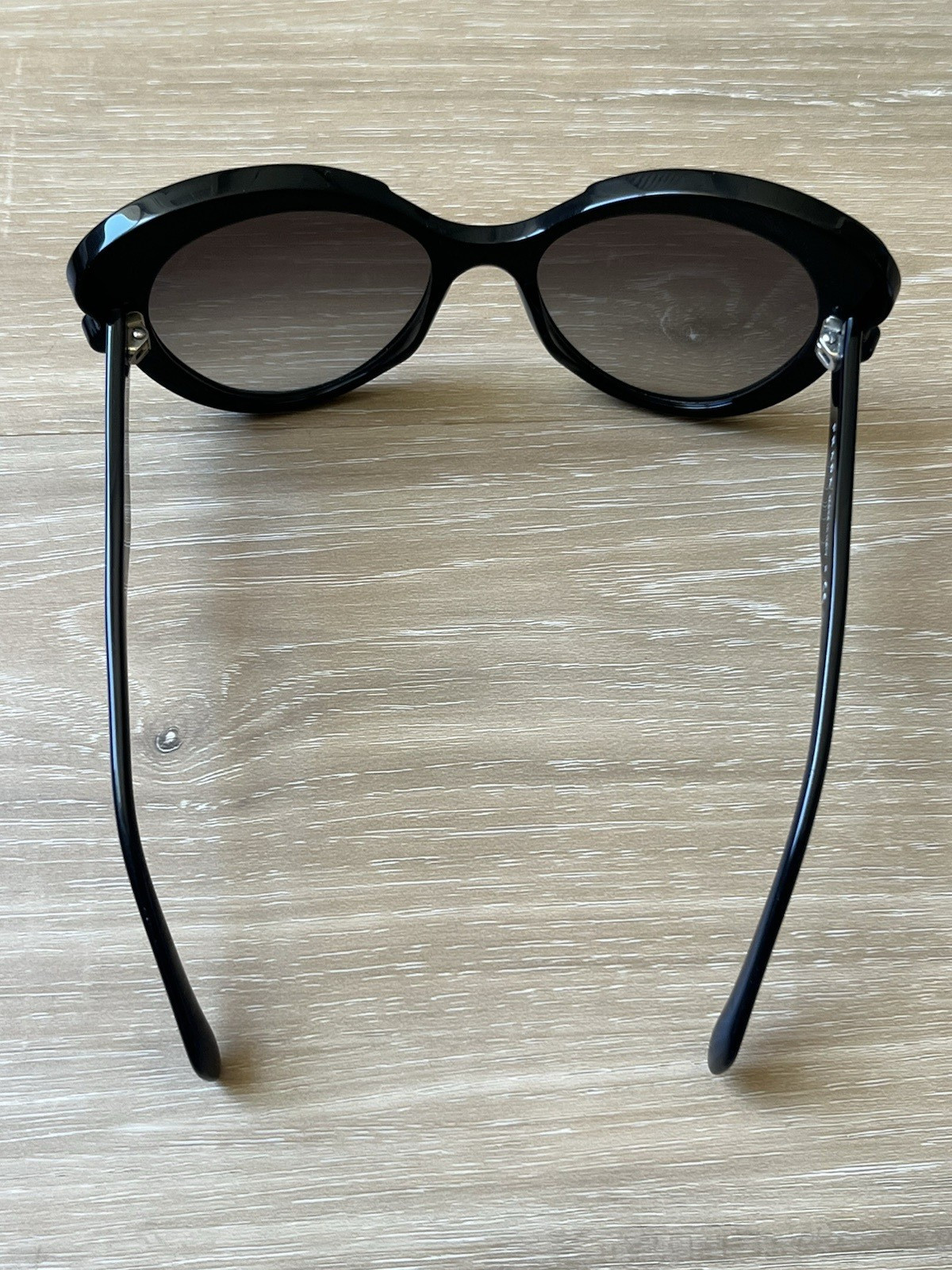 Prada Baroque Cat Eye Sunglasses Black SPR 28N 56-19-140