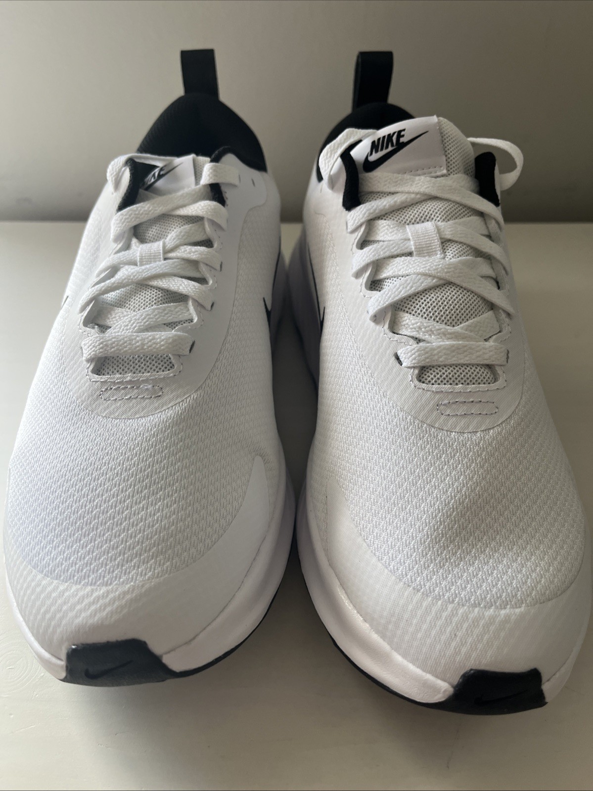 Nike Promina Mens 8.5 White Black Athletic Running Shoes Sneakers FV5285-101