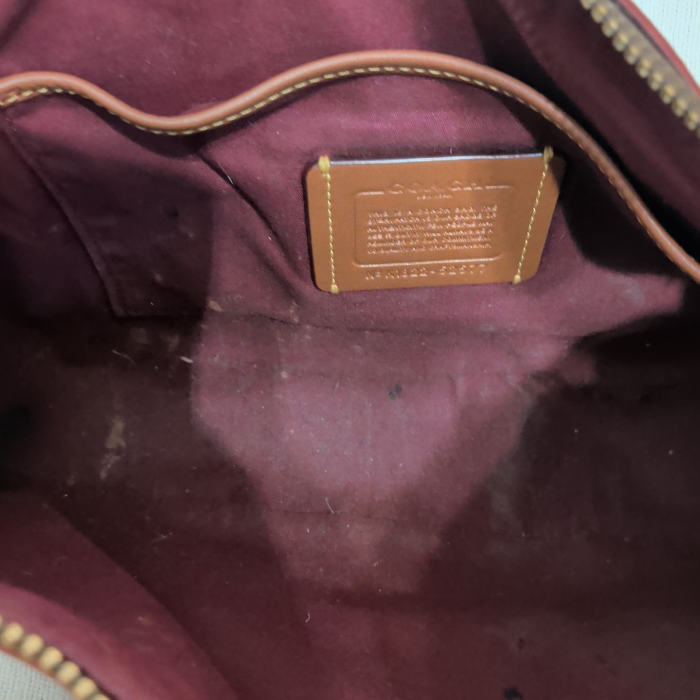 Coach 3-Piece Set: C4825 Lori & Sutton & Wallet in Leather-Tan Rust Collection