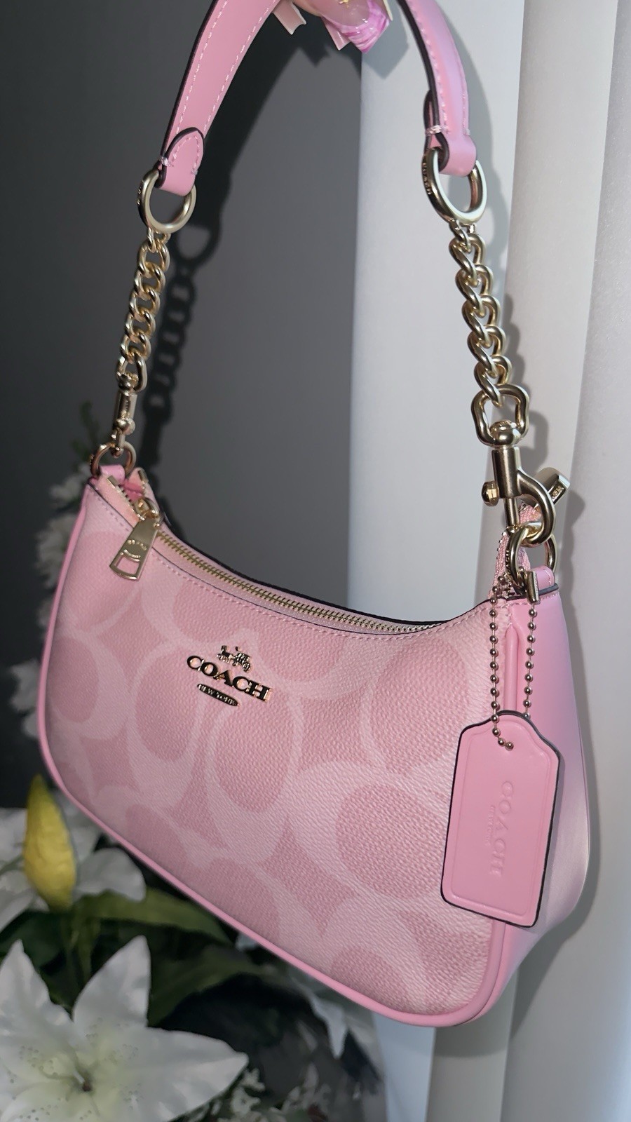 Coach Pink Teri Shoulder Bag in Style CAL51