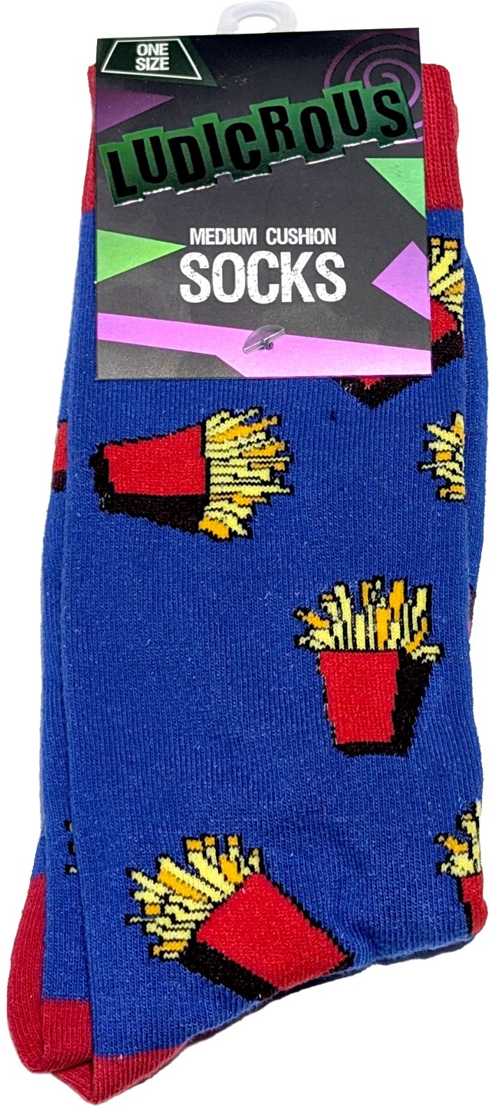Funny Novelty Silly Unisex Crew Socks Various Styles One Size Fun Unique Socks