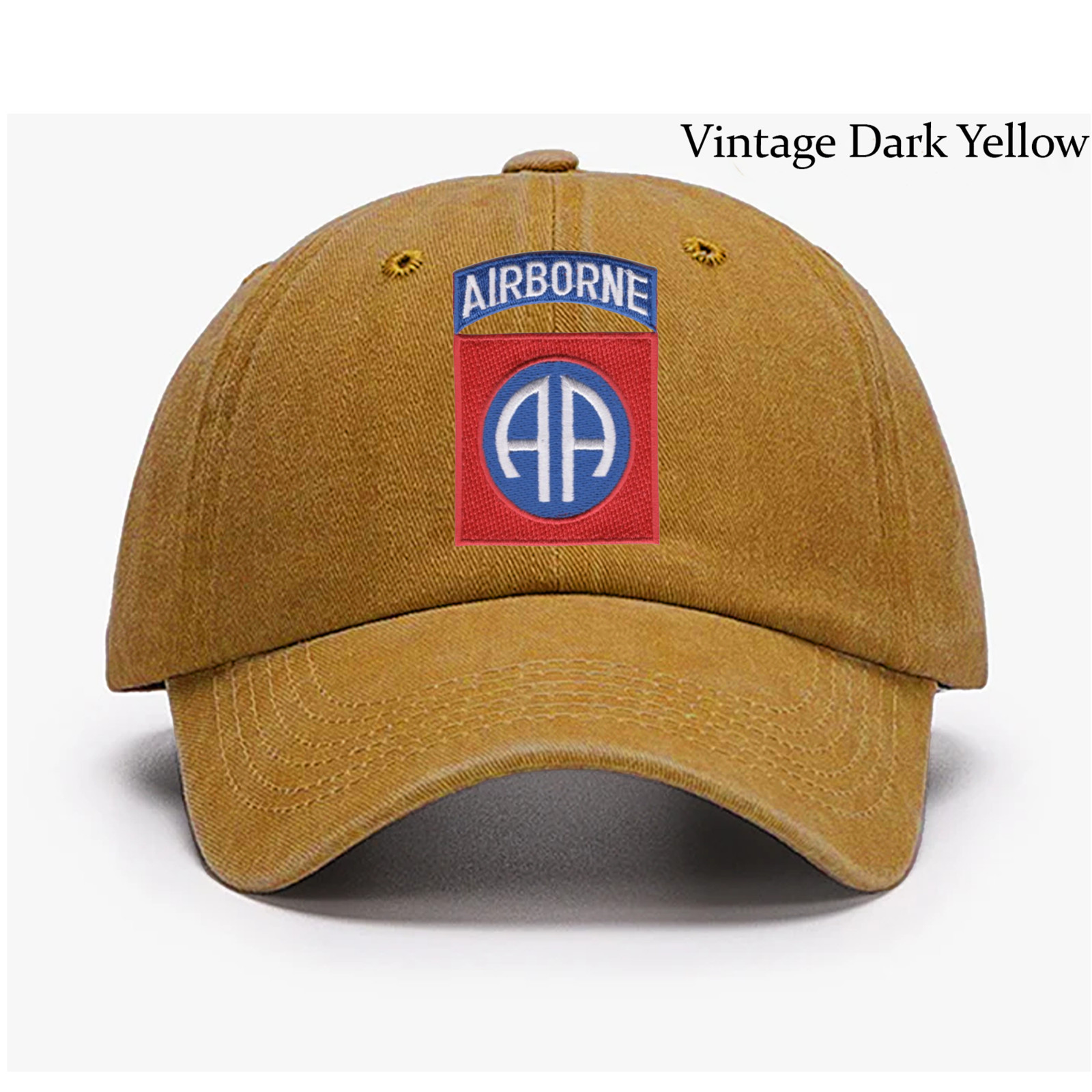 Embroidered Hat 82nd Airborne Division, Veteran Cap, Trucker Hat, Baseball Cap