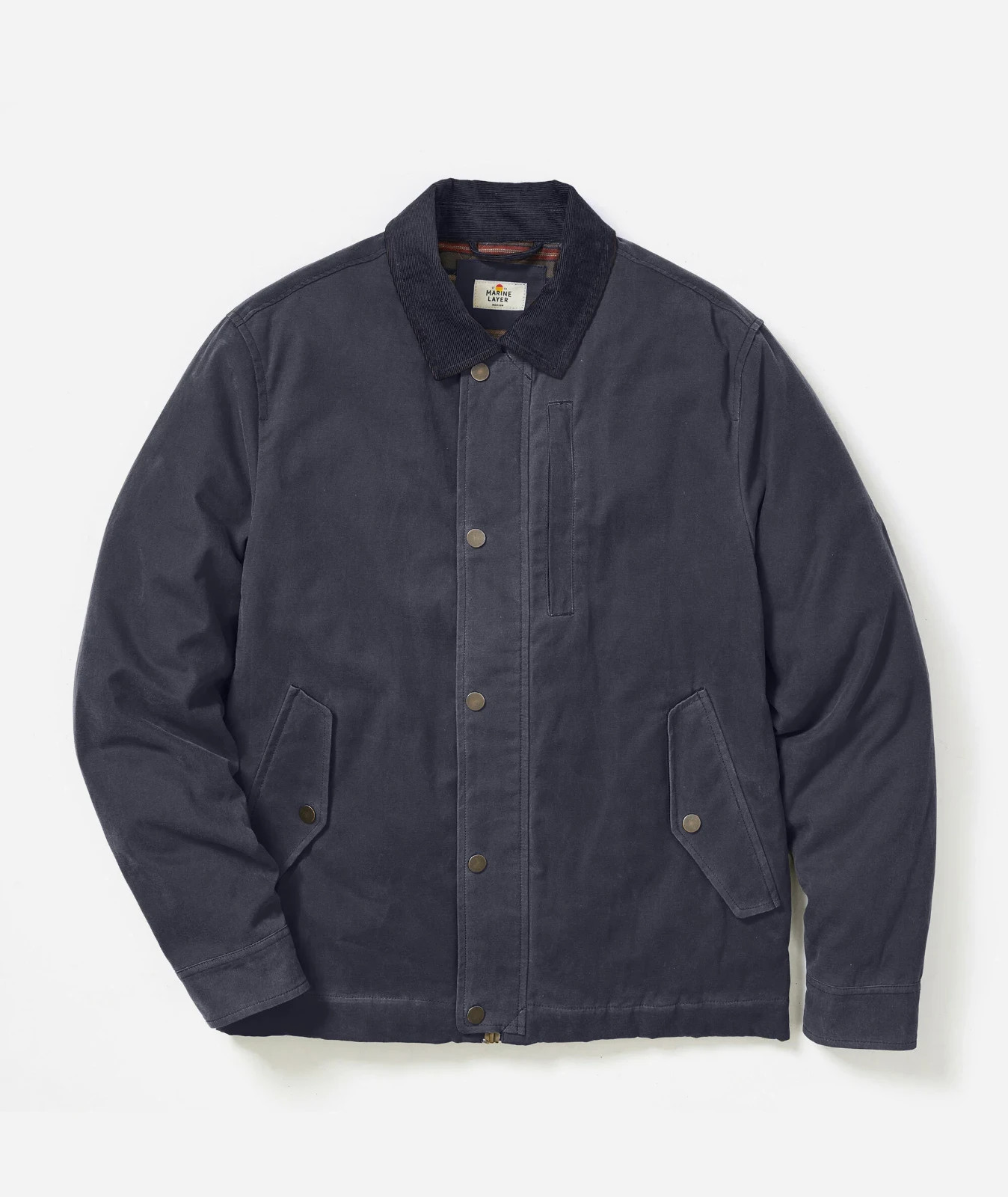 NEW Marine Layer Weston Wax Canvas Barn Jacket Retail $248 Multiple Size/Colors