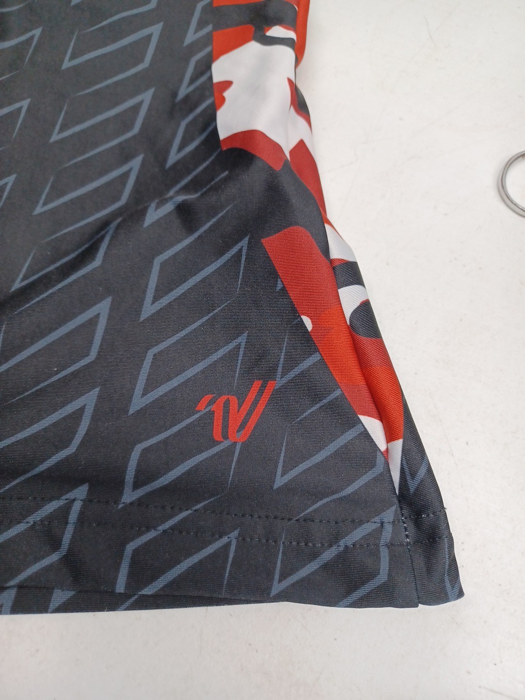 Varsity Spirit Xtreme CSP Black Red Cheerleader Cheerleading Top Sz M