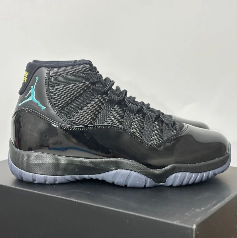 New Air Jordan 11 “GAMMA” Blue Black High Top Retro Basketball Shoes