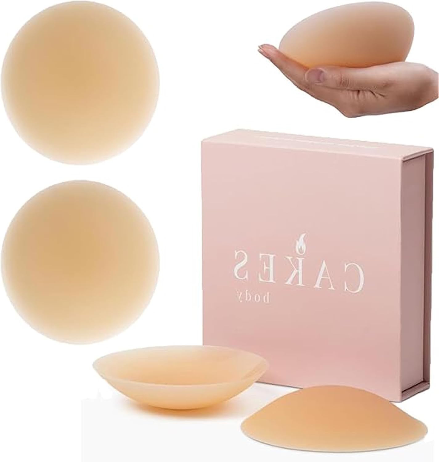 Nipple Cover Silicone Sticky Bra Inserts For demi-cup Seamless styled clothing