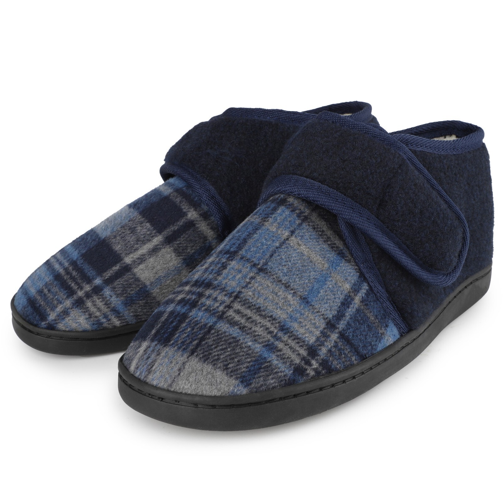 riemot Mens Slippers Diabetic Swollen Feet Edema Arthritis House Warm Slippers