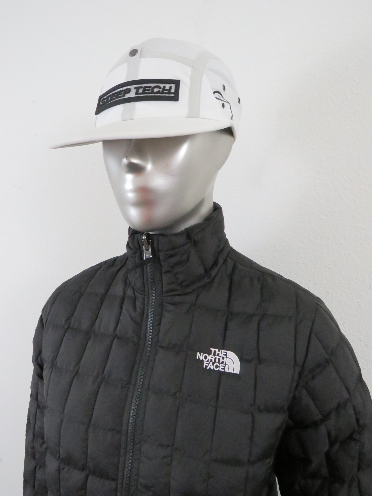 Womens TNF The North Face Thermoball FZ ECO Puffer Insulated Warm Jacket – Black