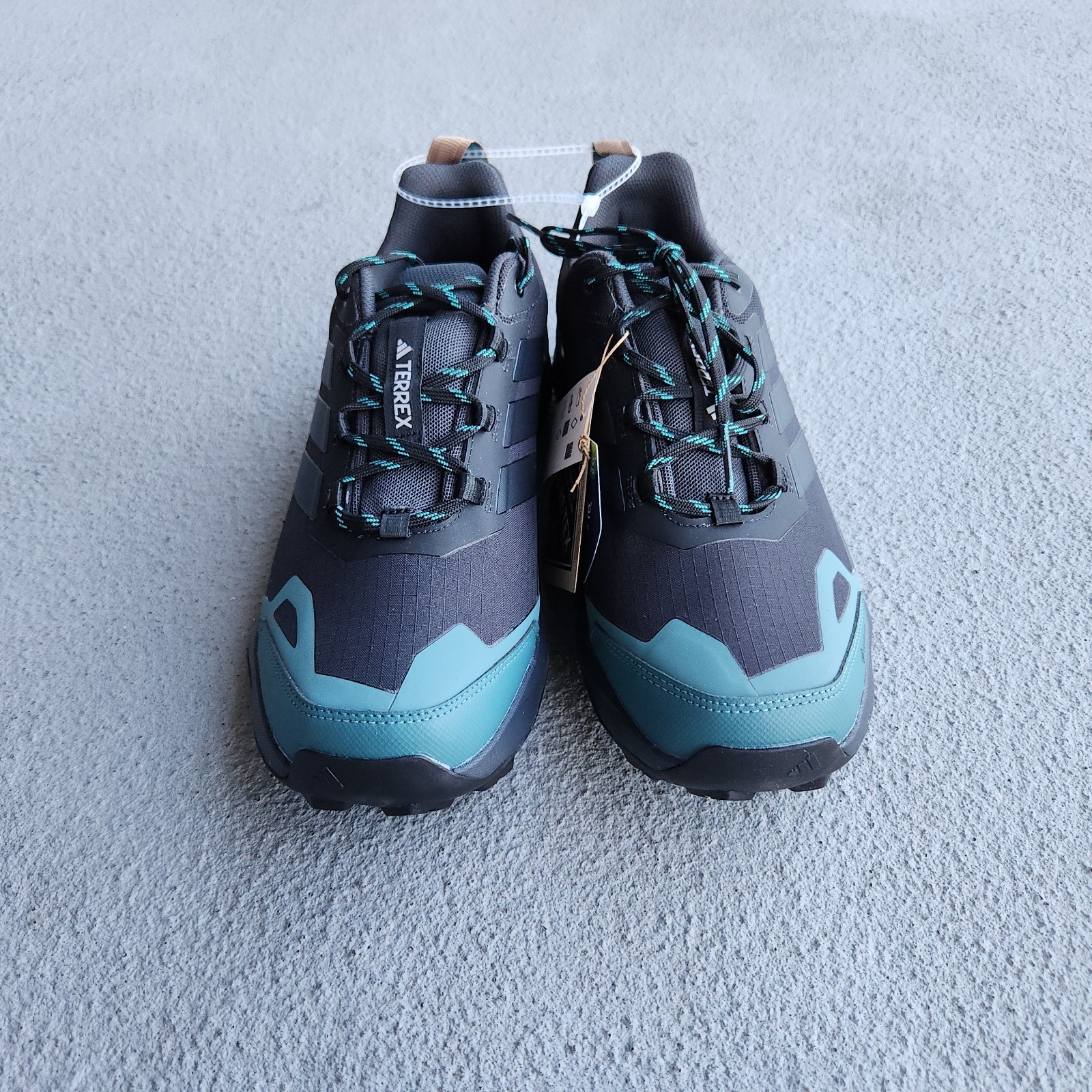 ADIDAS Terrex Skychaser AX5 Gore-tex Hiking Shoes Mens 11 US Blue Green JQ2209