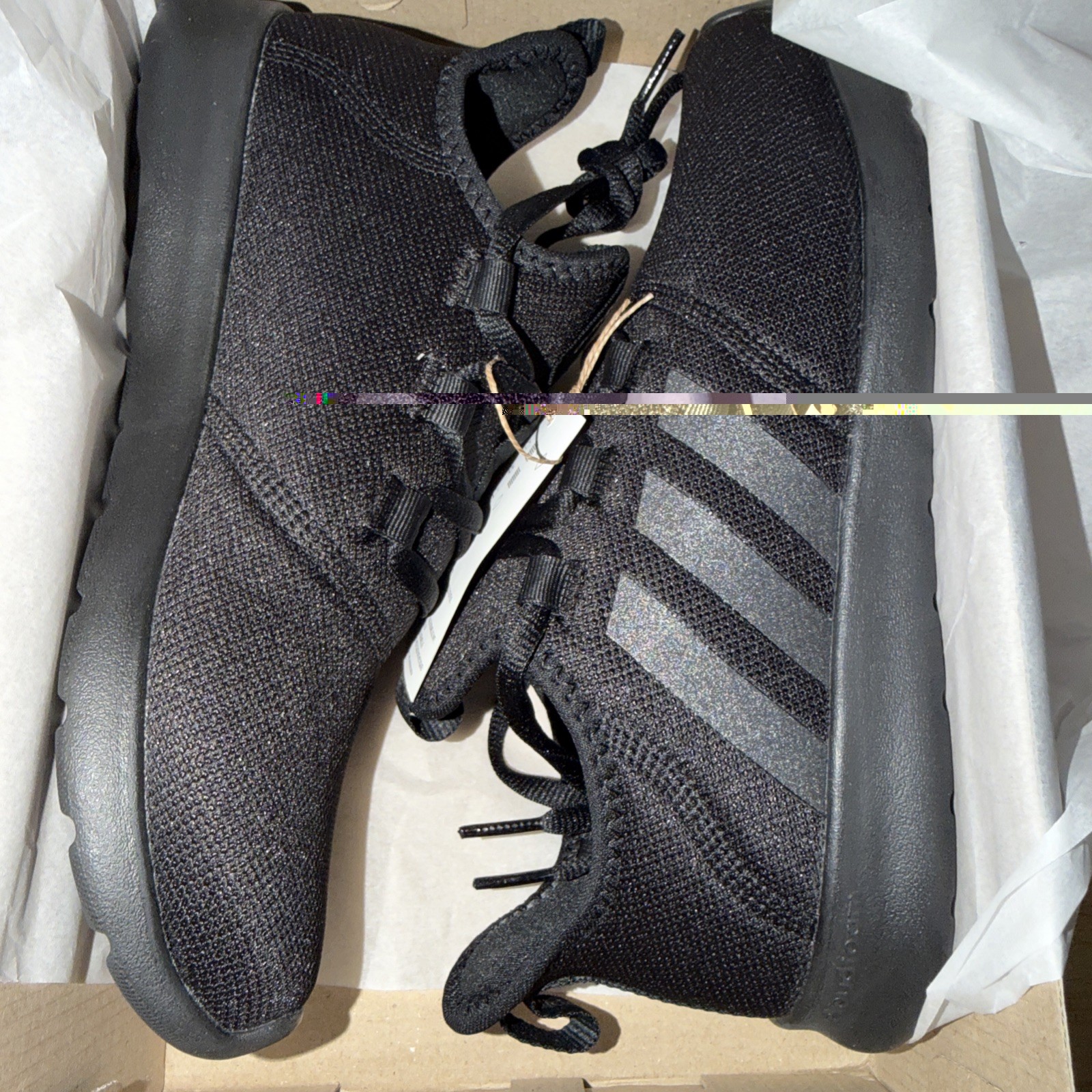 adidas Women’s Cloudfoam Pure Running Shoe Core Black/Core Black/Grey Five 8.5