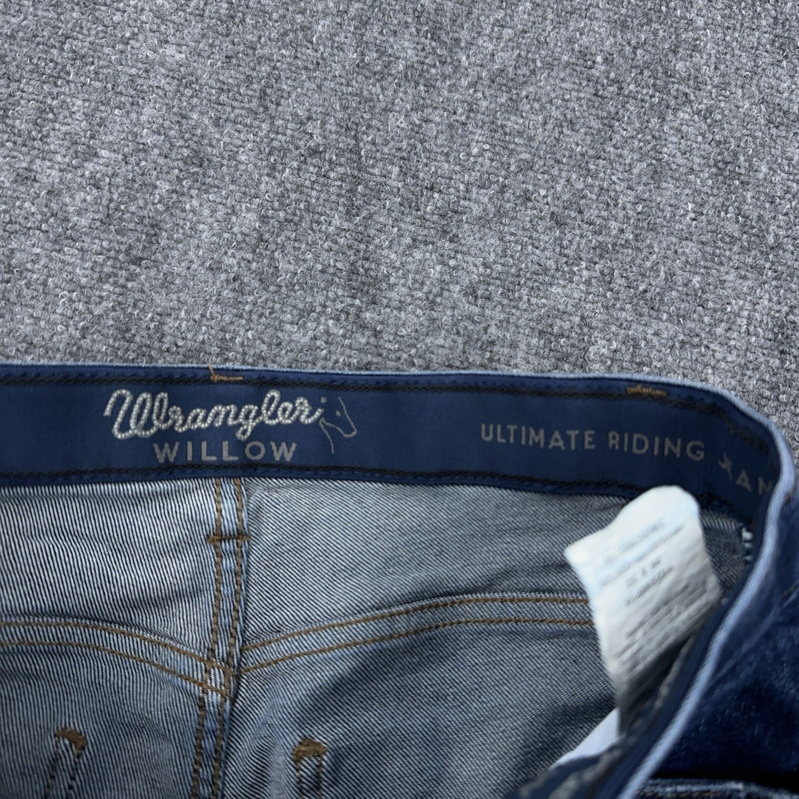 Wrangler Willow Ultimate Riding Jeans Bootcut 28×32 FITS 28×31 Stretch Cowgirl
