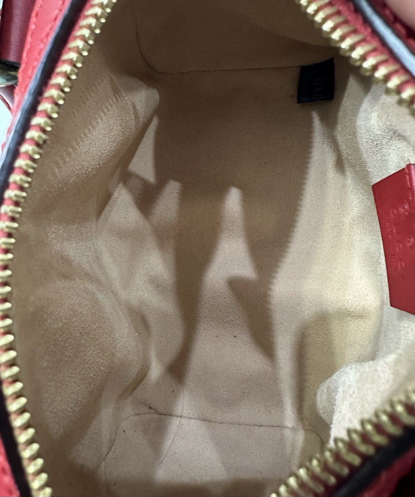 Authentic Gucci GG Supreme Monogram Blooms Mini Boston Bag Red Floral w/ Strap