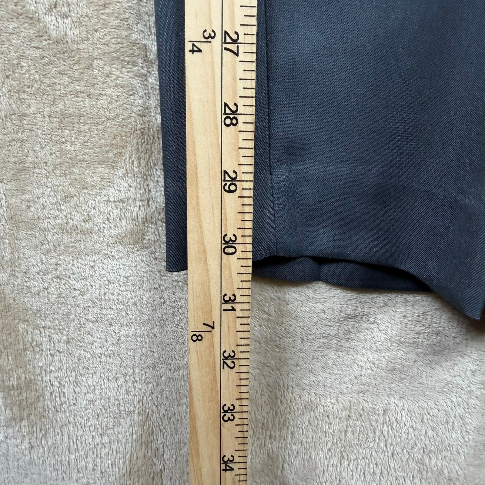 Savane Select Edition Men 36×30 Charcoal Gray Comfort Waist Straight Fit Pants