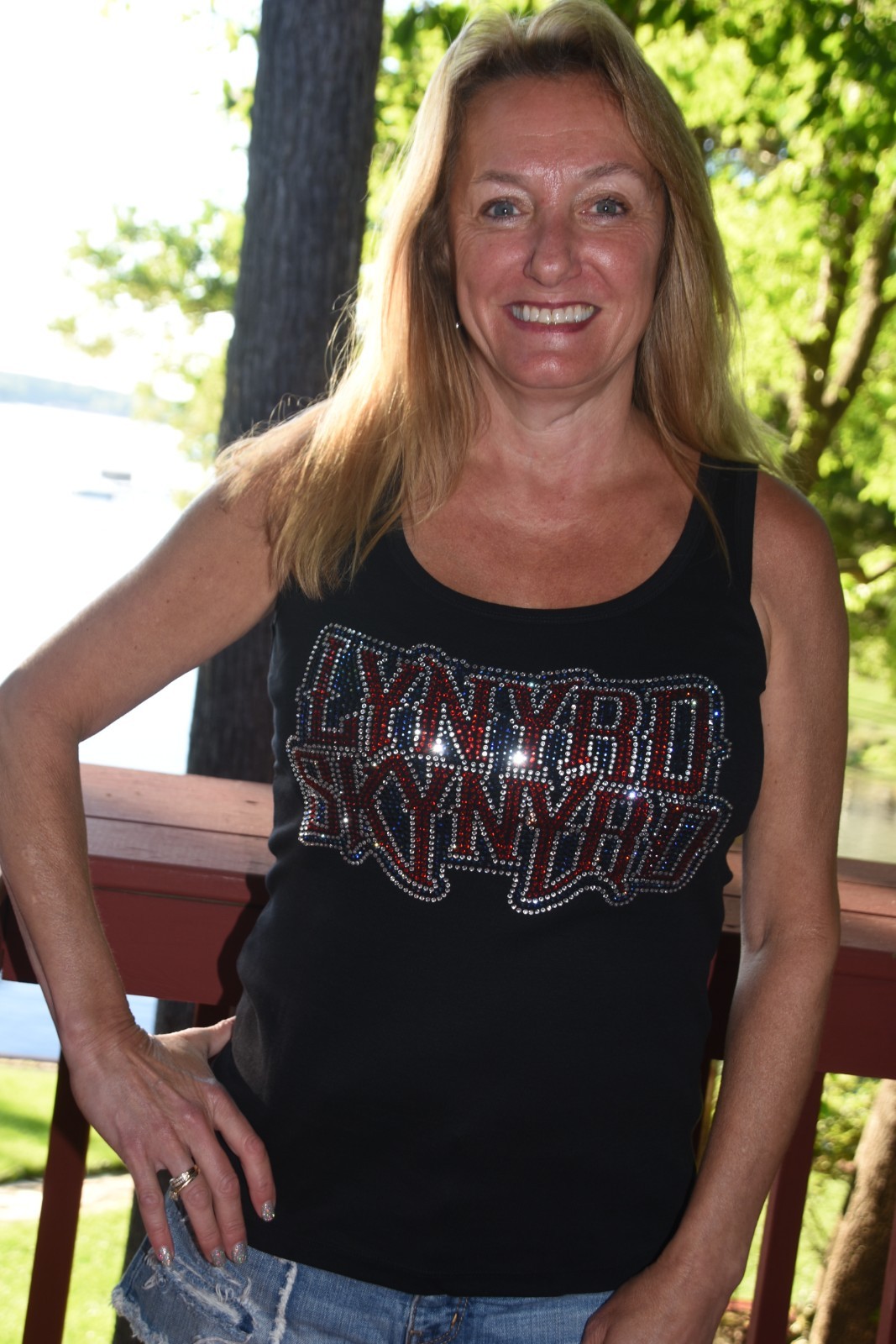 Lynyrd Skynyrd rhinestone shirt or tank XS S M L XL XXL 1X 2X 3X 4X 5X