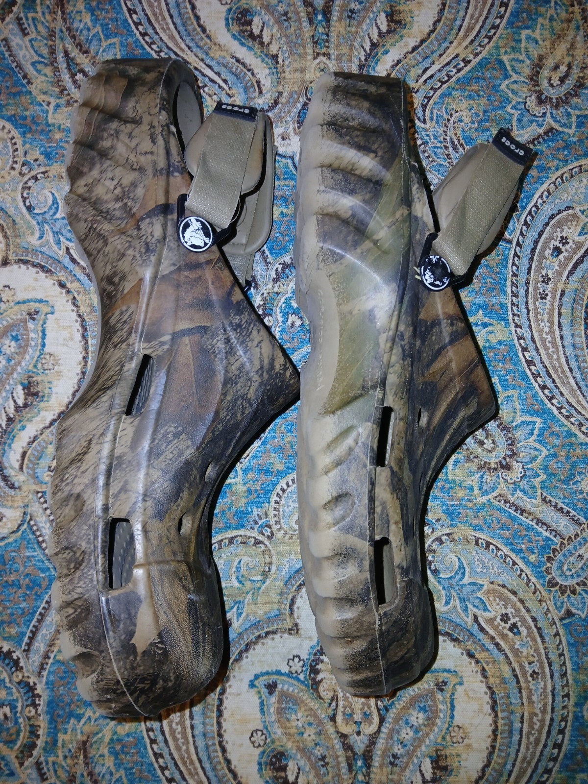 TrueTIMBER Crocs Off-Road O2 Octane Outdoor Crocs for Men CAMOUFLAGE Adjustable