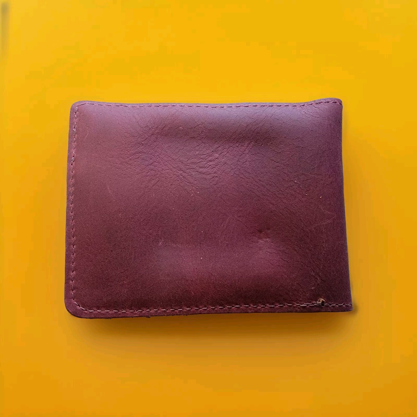 Hide And Drink Classic Wallet :Storage Case Multiple Card Slots , Color Sangria.