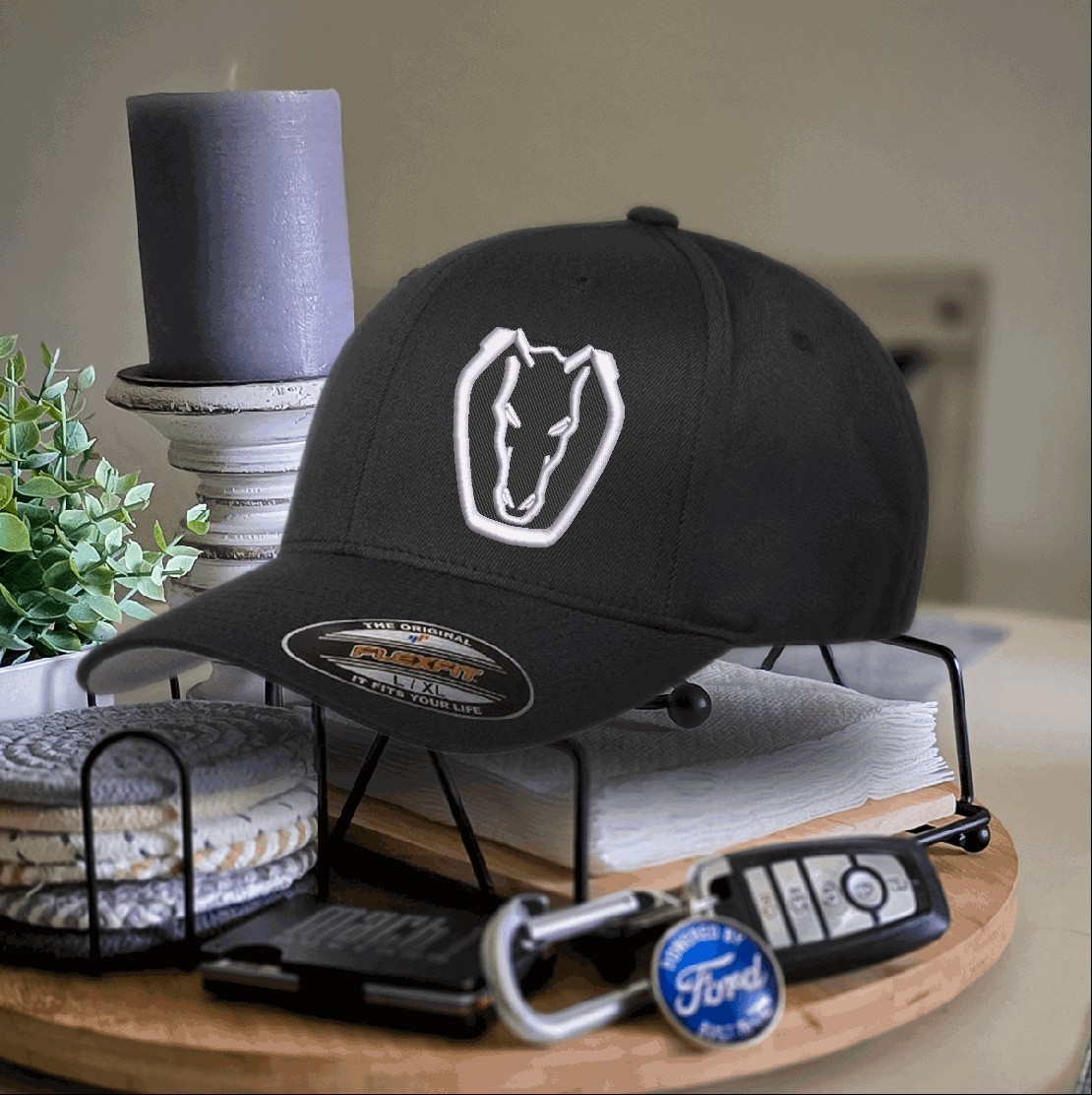 Dark Horse – Custom Made-To-Order Embroidered Flexfit or Snapback Hat