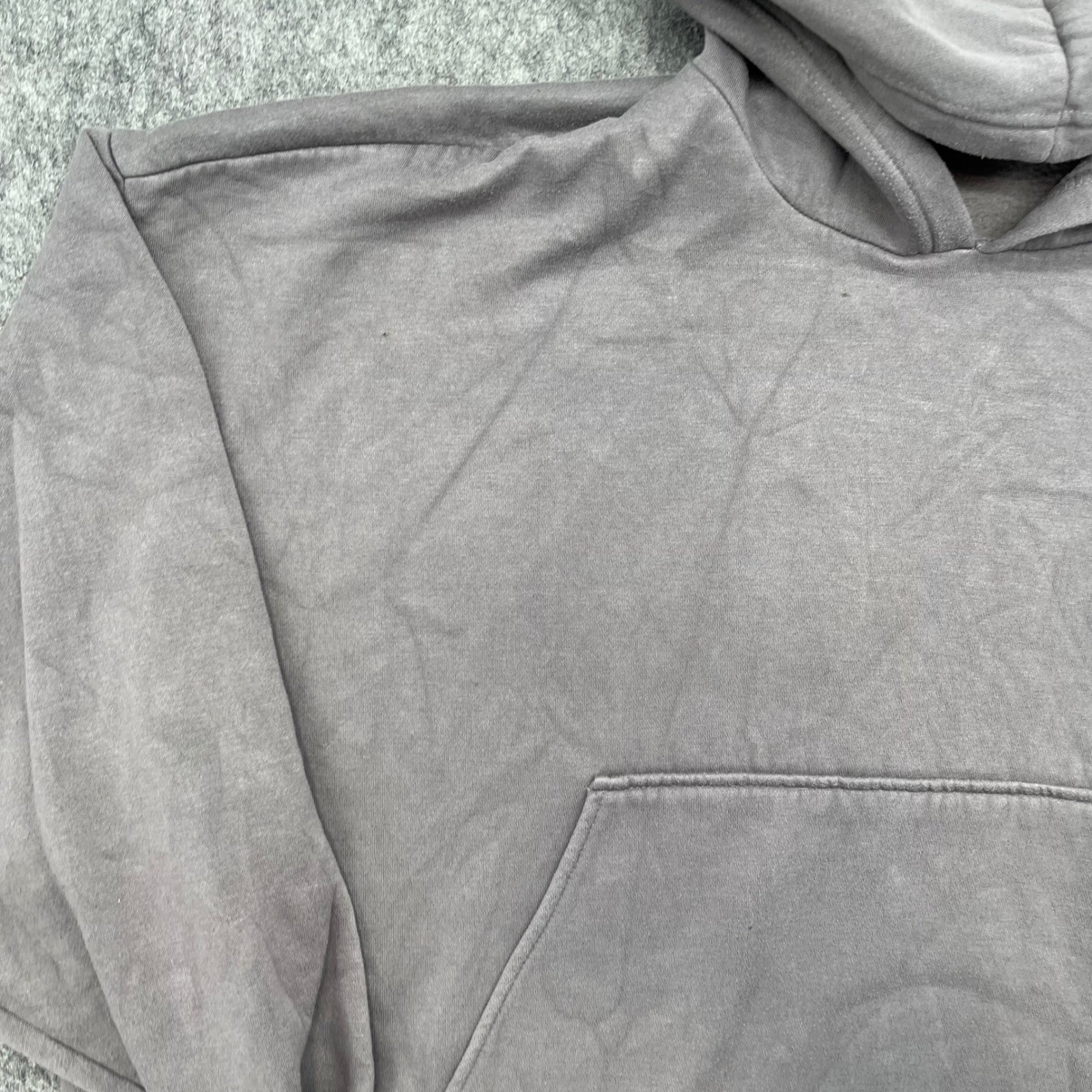 The Comfy Hoodie Blanket Gray Sweatshirt Fleece Lined One Size