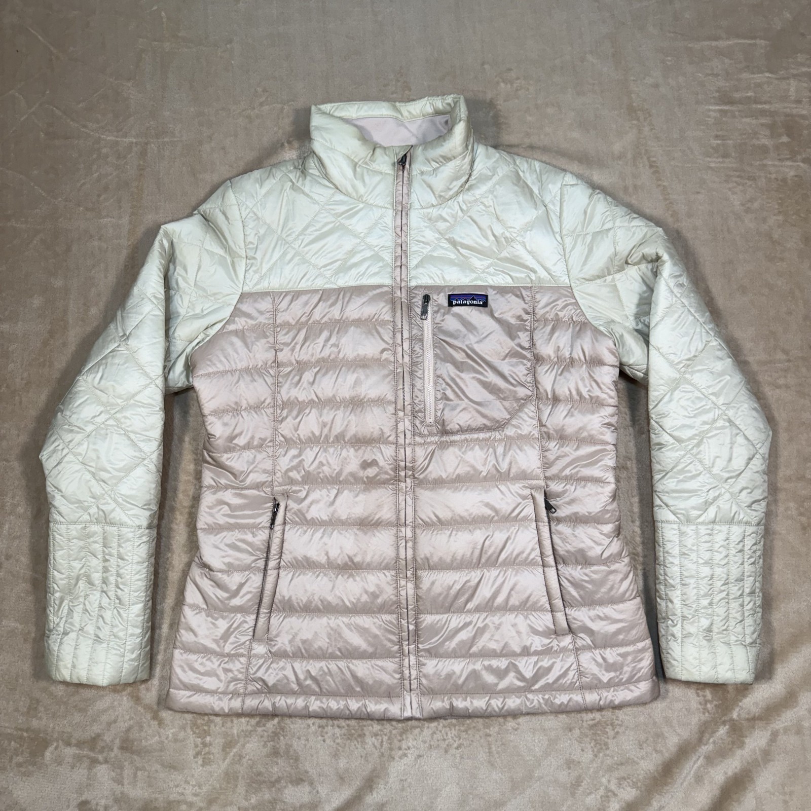 Patagonia Women’s Radalie Jacket Full Zip Shroom Taupe Size L STY27690