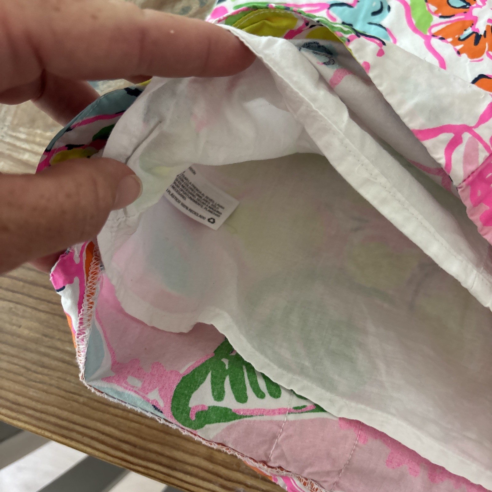 Lilly Pulitzer Girls Nosey Posey Floral Shift Dress S 6/6X