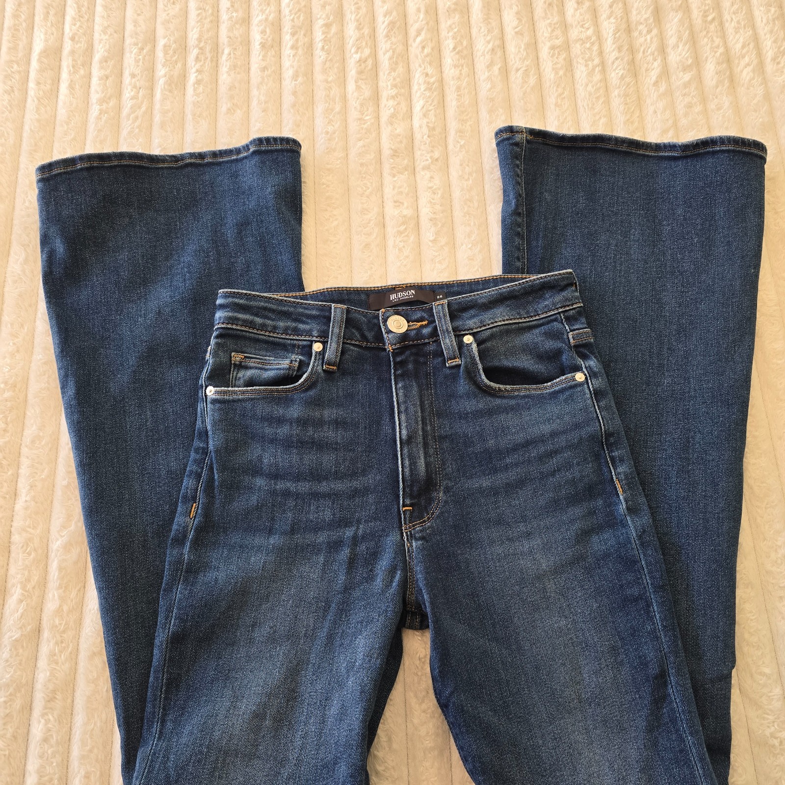 Hudson Holly Flare Jeans Womens 24 x 33 High Rise