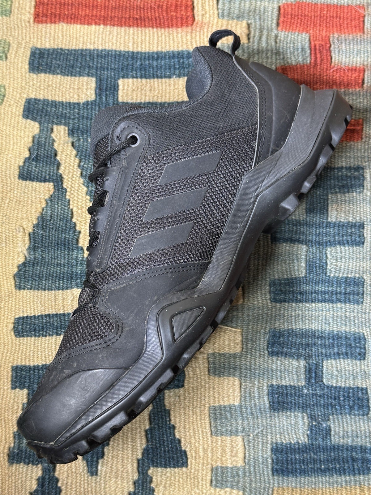 adidas TERREX AX3 ‘Triple Black’ Men’s Size 10.5 BC0524 Hiking Shoes