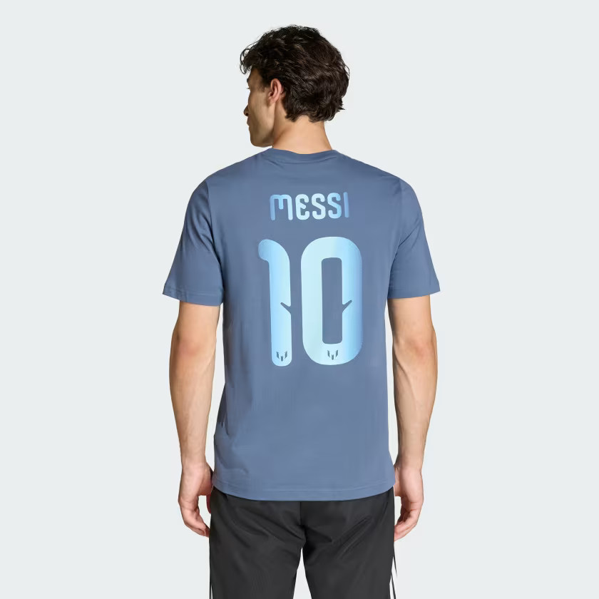 adidas men MESSI NAME&NUMBER GRAPHIC T-SHIRT