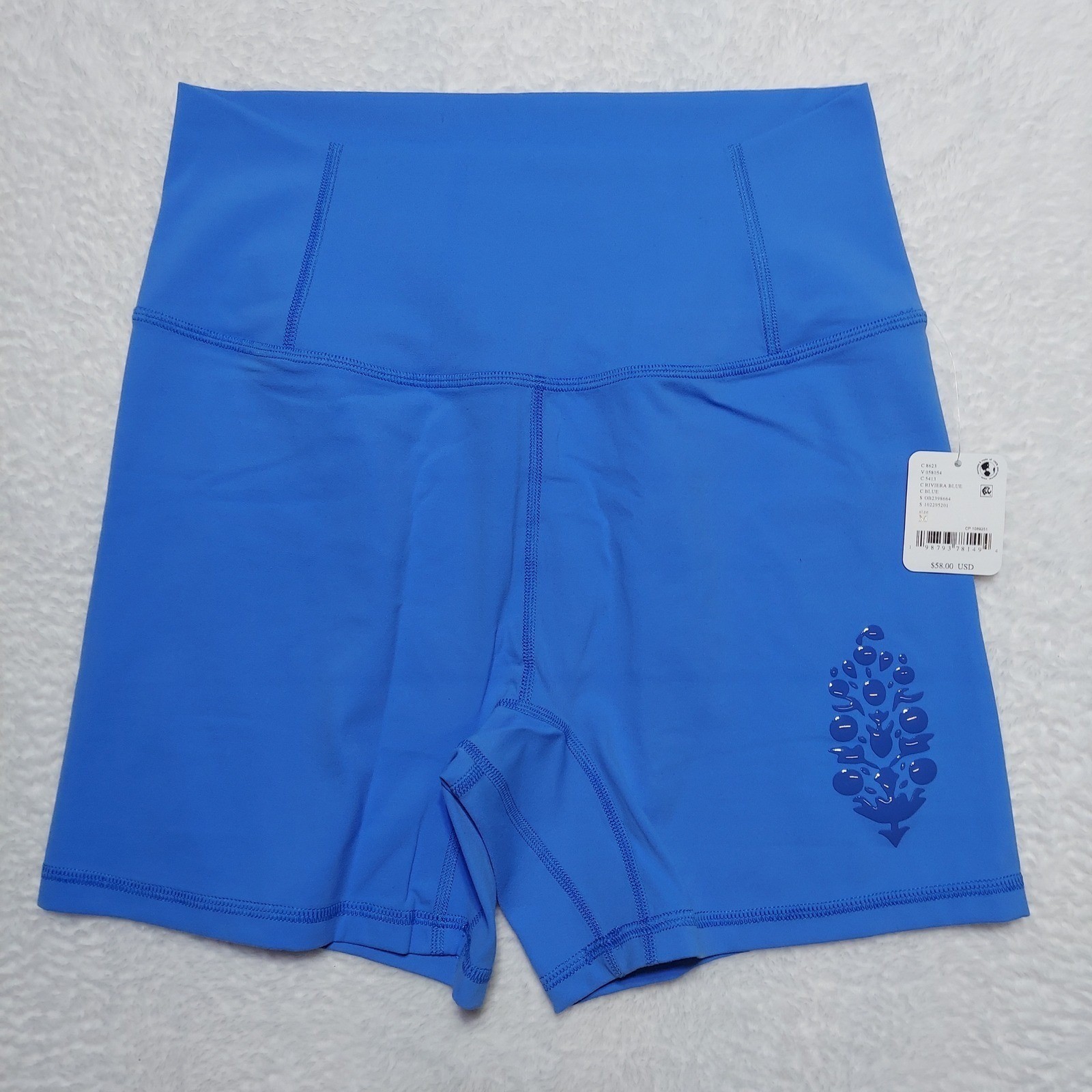 Free People Never Better Silicone Logo Bike Shorts Women’s Size M