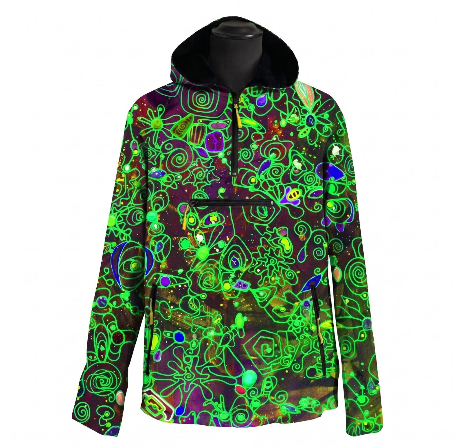 LEMINX – ABSINTH – Summer – Trekking Anorak Jacket Waterproof Wrinkle free