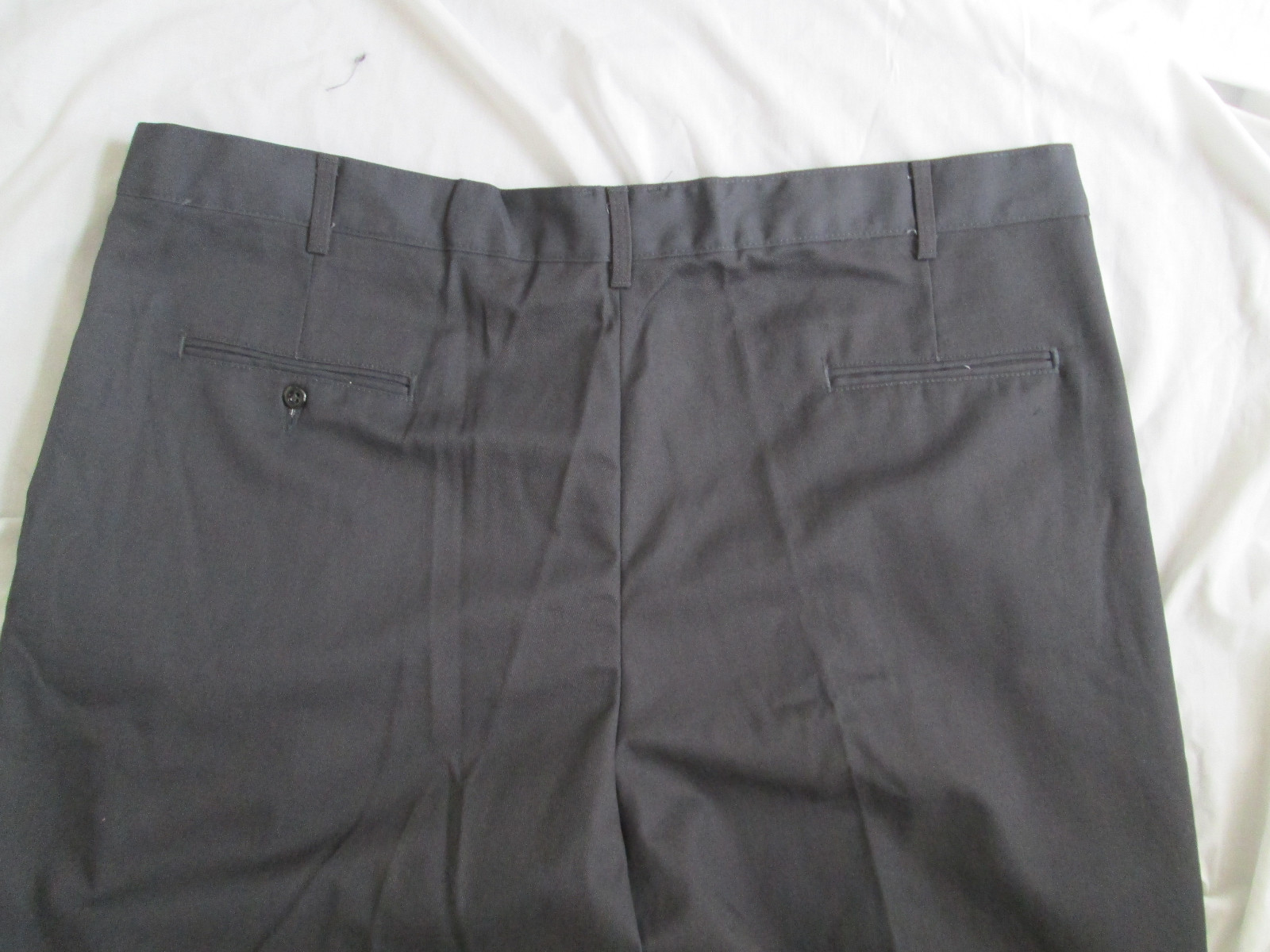 Mens Pants Chino uniform Green 34 38 40 42 44 x 28 29 30 32 34 NEW flat cotton