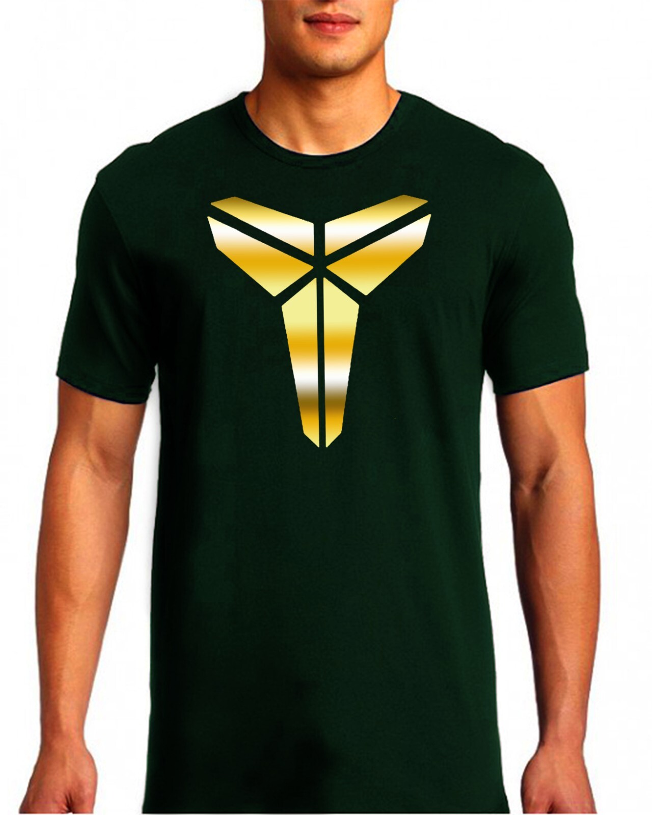 FOREVER LEGEND MAMBA GOLDEN ICON BASKETBALL TRIBUTE COOL GRAPHIC T SHIRT