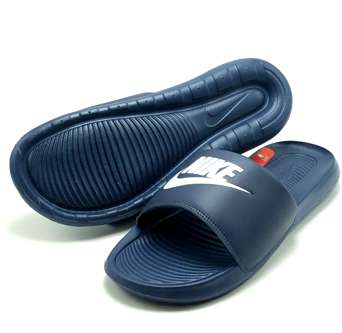 *NEW* Men NIKE VICTORI ONE SLIDES Midnight Navy (CN9675 401), Sz 8.0 – 13.0 👍