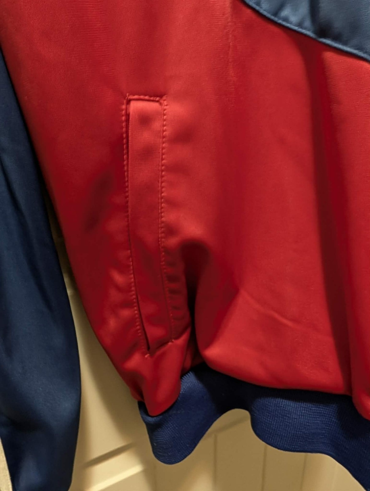 Vintage Dibuho Philippines Asian Jacket Men’s XL Red Blue White Limited Edition