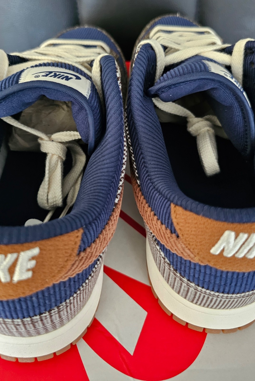 Nike Dunk Low PRM Midnight Navy/Ale Brown MEN’S Size 12 DS FQ8746410