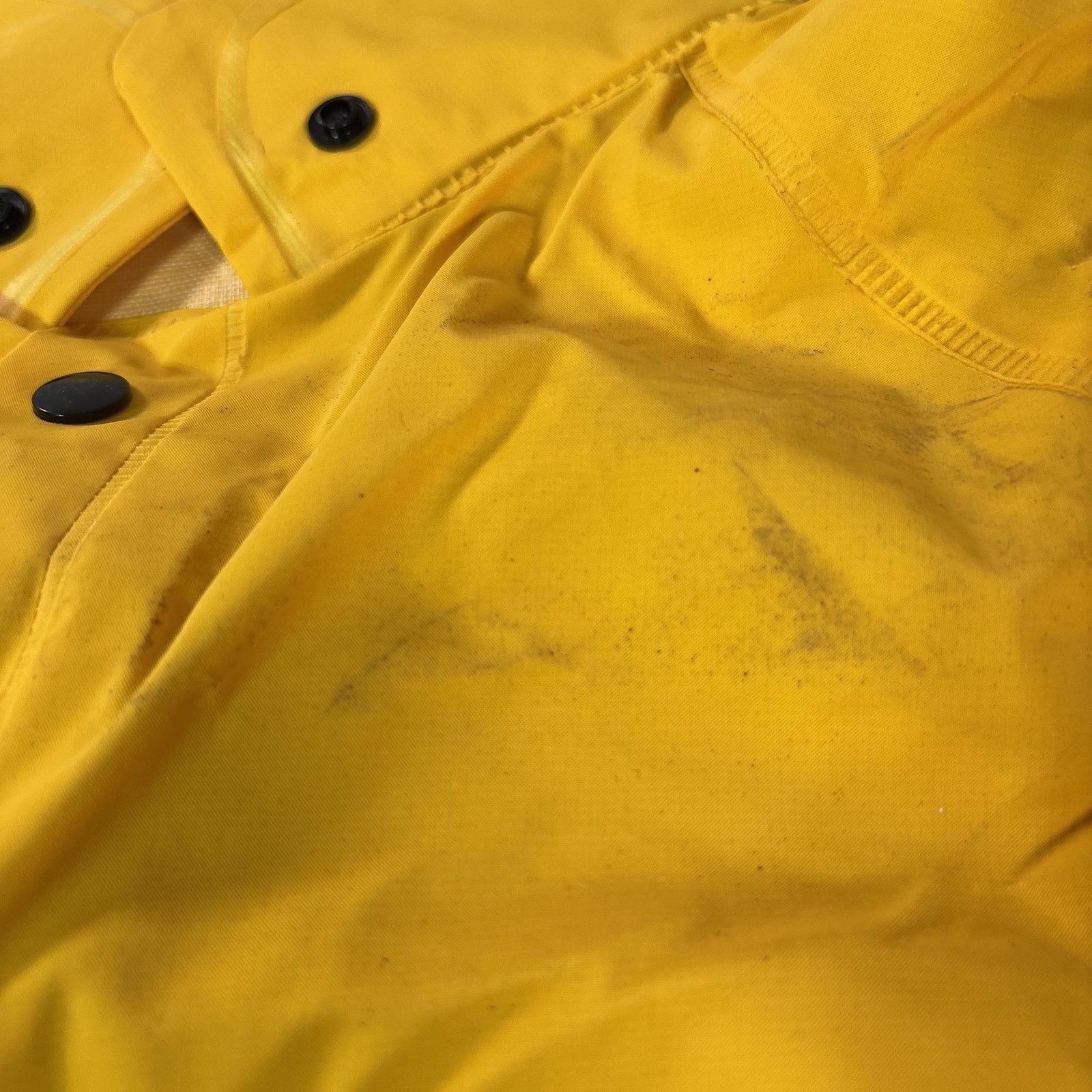 Neese Rain Jacket Mens Medium Yellow Security PVC Polyester 1600JH Coat New